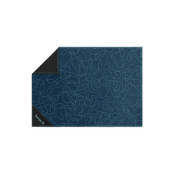 Pack Mat Micro - Puzzled Blue