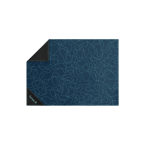 Pack Mat - Puzzled Blue