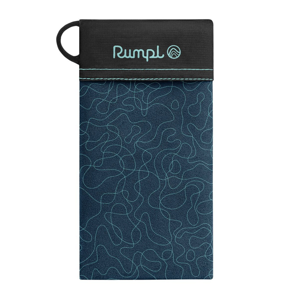 Rumpl Pack Mat Micro - Puzzled Blue Pack Mat Micro - Puzzled Blue | Rumpl Blankets For Everywhere Pack Mat