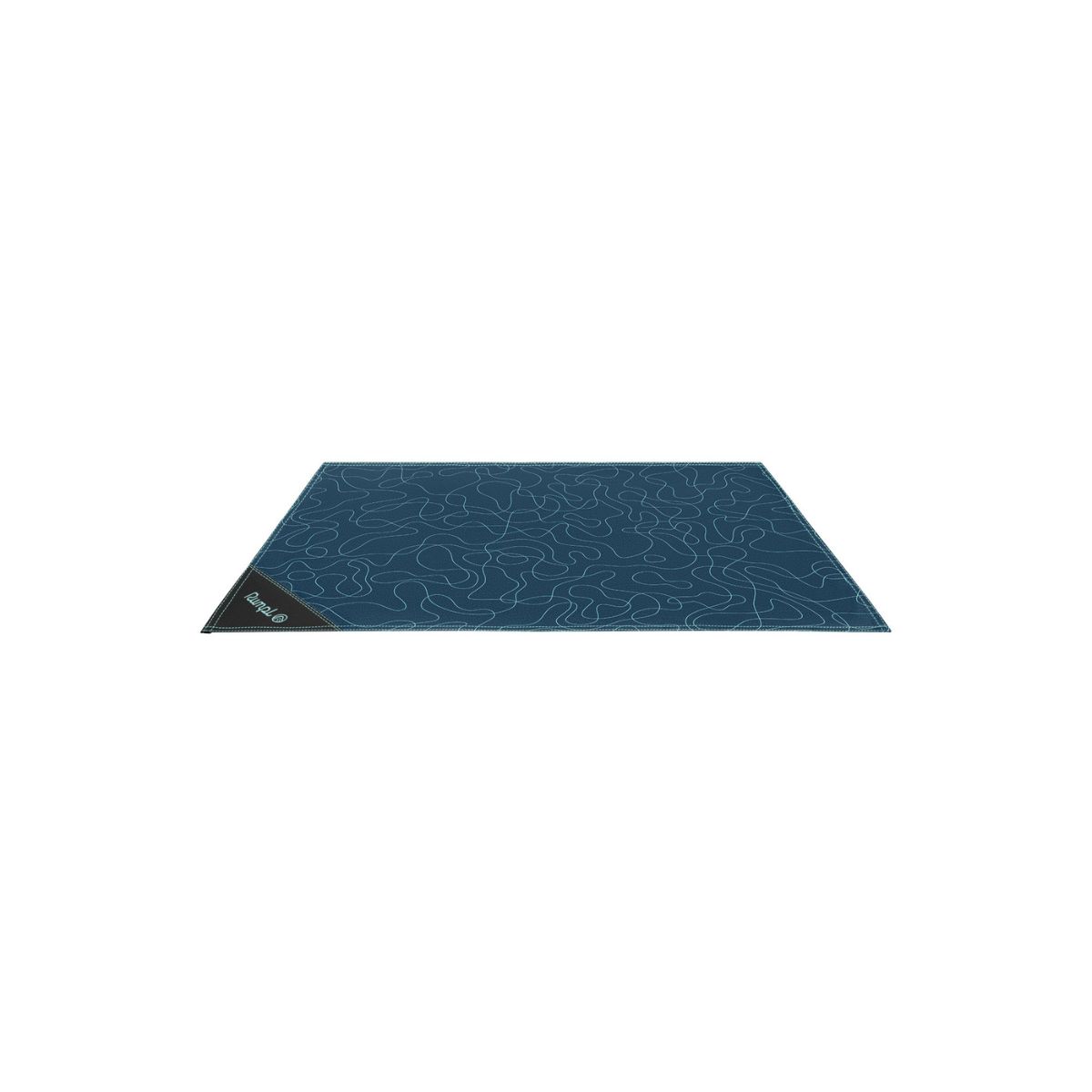 Rumpl Pack Mat Micro - Puzzled Blue Pack Mat Micro - Puzzled Blue | Rumpl Blankets For Everywhere Pack Mat