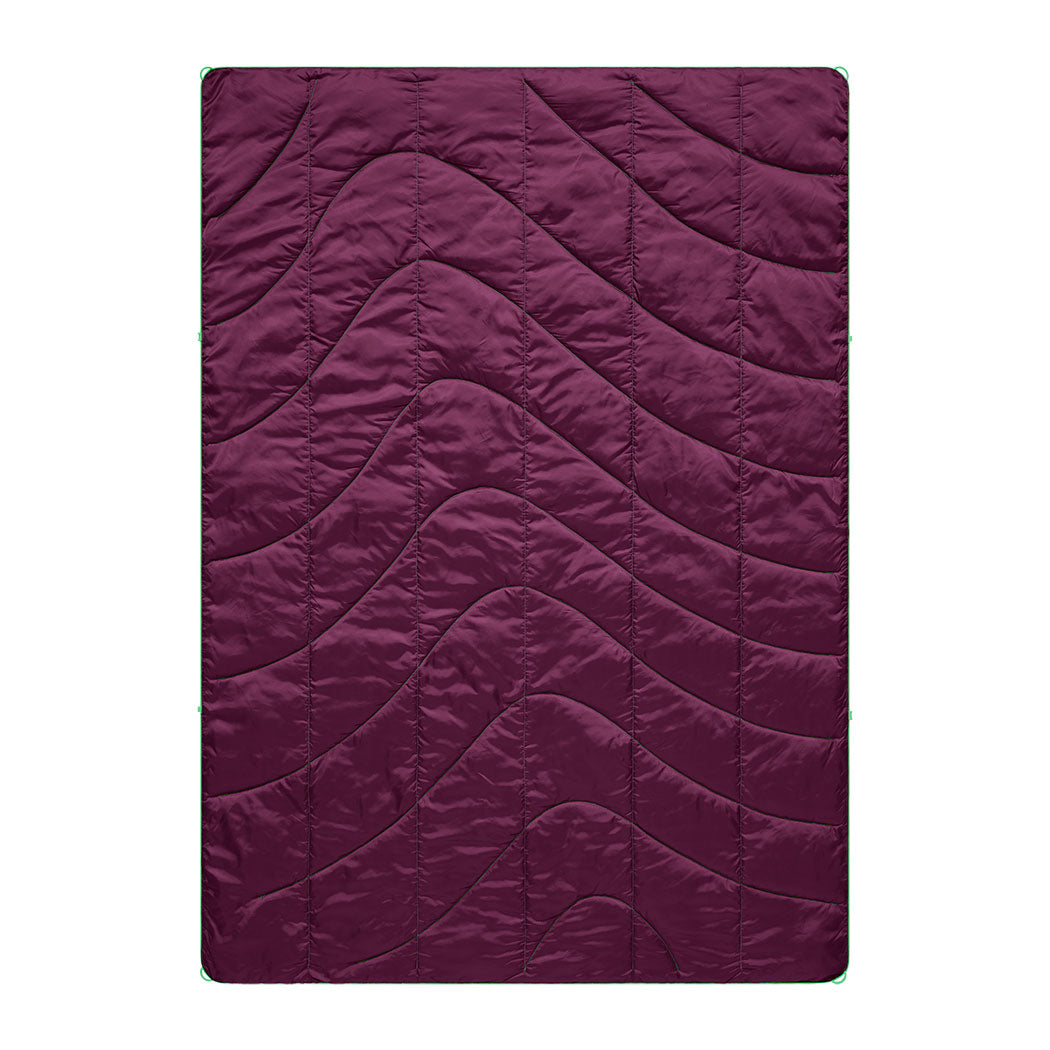 Rumpl Backcountry Puffy Blanket - Trace Valley Moss Backcountry Puffy Blanket - Trace Valley Moss | Rumpl Blankets For Everywhere Printed Backcountry Puffy