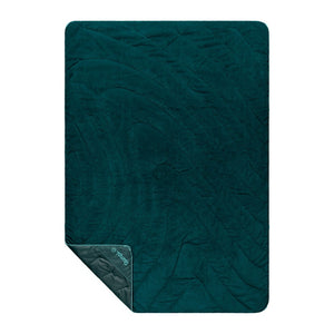 Fleece Puffy Blanket - Jade Fade