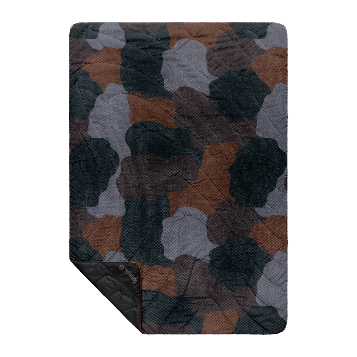 Rumpl Fleece Puffy Blanket - Puzzled Black Fleece Puffy Blanket - Puzzled Black | Rumpl Blankets For Everywhere Printed Fleece Puffy