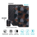 Rumpl Fleece Puffy Blanket - Puzzled Black Fleece Puffy Blanket - Puzzled Black | Rumpl Blankets For Everywhere Printed Fleece Puffy