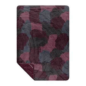 Rumpl Fleece Puffy Blanket - Puzzled Fig Fleece Puffy Blanket - Puzzled Fig | Rumpl Blankets For Everywhere Printed Fleece Puffy