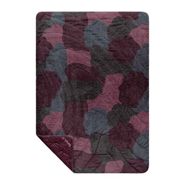 Rumpl Fleece Puffy Blanket - Puzzled Fig Fleece Puffy Blanket - Puzzled Fig | Rumpl Blankets For Everywhere Printed Fleece Puffy