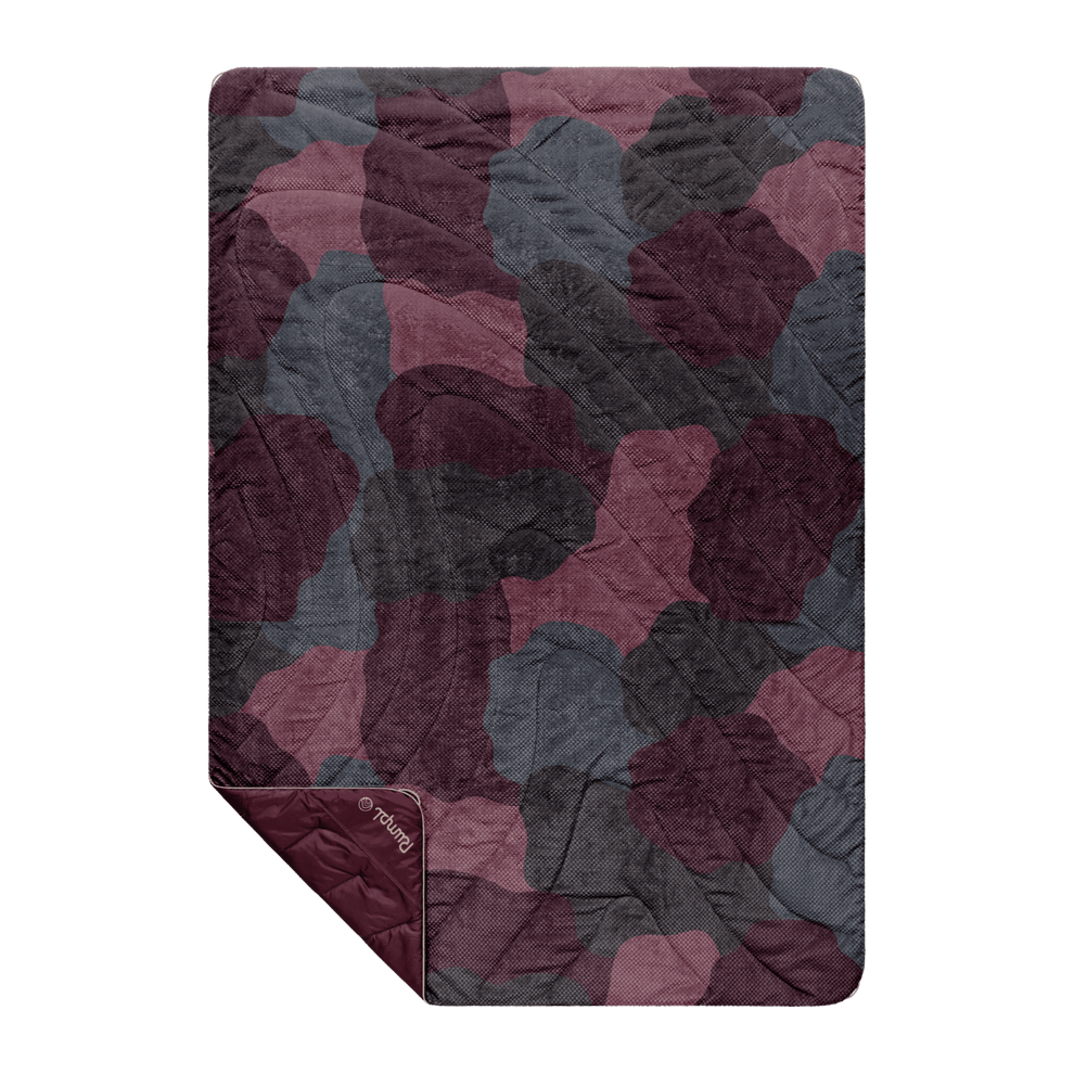 Rumpl Fleece Puffy Blanket - Puzzled Fig Fleece Puffy Blanket - Puzzled Fig | Rumpl Blankets For Everywhere Printed Fleece Puffy