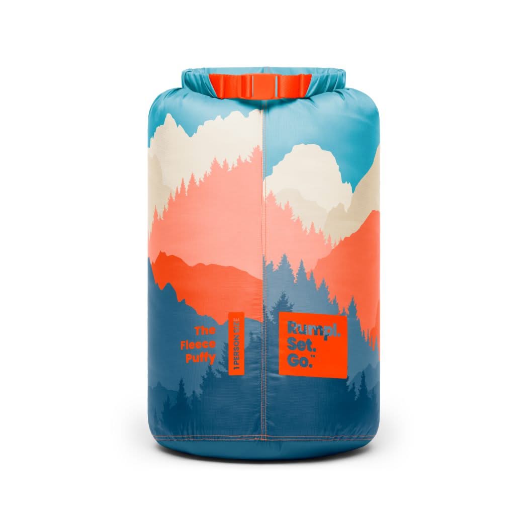 Rumpl Fleece Puffy Blanket - Teton Glow Fleece Puffy Blanket - Teton Glow | Rumpl Blankets For Everywhere Printed Fleece Puffy