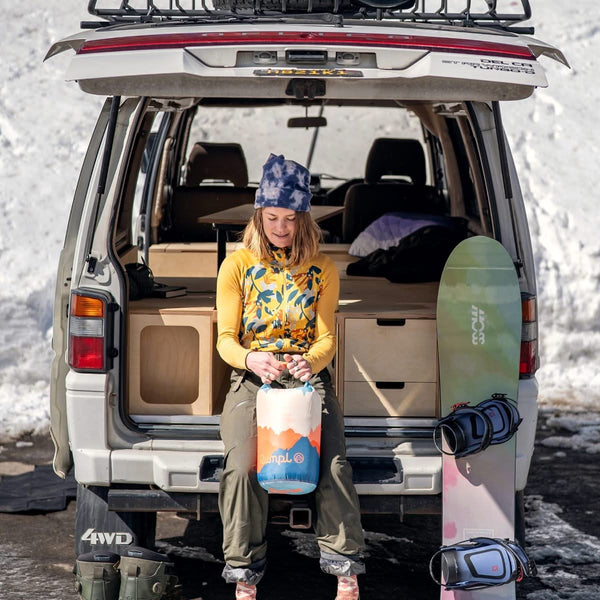 Rumpl Fleece Puffy Blanket - Teton Glow Fleece Puffy Blanket - Teton Glow | Rumpl Blankets For Everywhere Printed Fleece Puffy