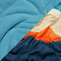 Rumpl Fleece Puffy Blanket - Teton Glow Fleece Puffy Blanket - Teton Glow | Rumpl Blankets For Everywhere Printed Fleece Puffy