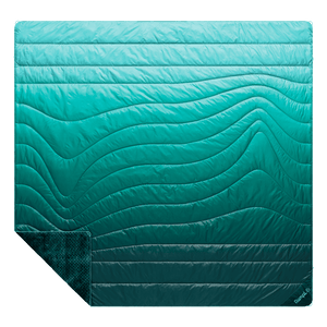 Fleece Puffy Blanket - Jade Fade