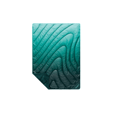 Rumpl Fleece Puffy Throw Blanket - Jade Fade Fleece Puffy Throw Blanket - Jade Fade | Rumpl Blankets For Everywhere Printed Fleece Puffy