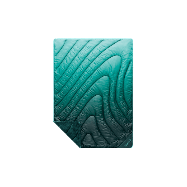 Rumpl Fleece Puffy Throw Blanket - Jade Fade Fleece Puffy Throw Blanket - Jade Fade | Rumpl Blankets For Everywhere Printed Fleece Puffy