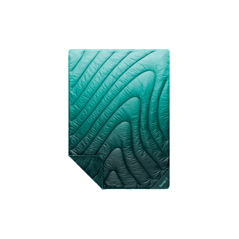 Rumpl Fleece Puffy Throw Blanket - Jade Fade Fleece Puffy Throw Blanket - Jade Fade | Rumpl Blankets For Everywhere Printed Fleece Puffy