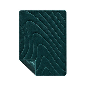 Fleece Puffy Blanket - Jade Fade