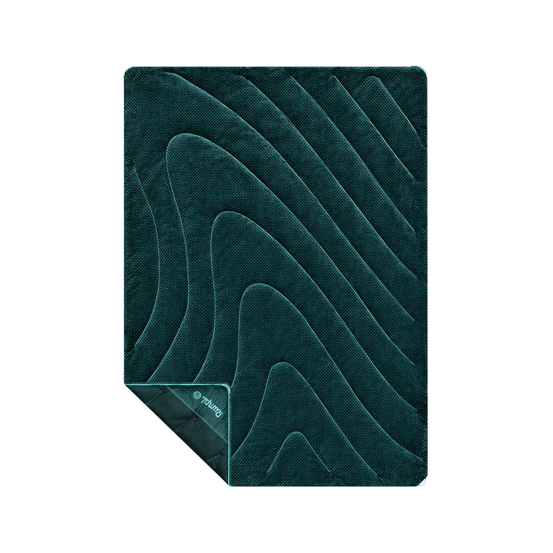 Rumpl Fleece Puffy Throw Blanket - Jade Fade Fleece Puffy Throw Blanket - Jade Fade | Rumpl Blankets For Everywhere Printed Fleece Puffy