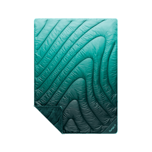 Fleece Puffy Blanket - Jade Fade