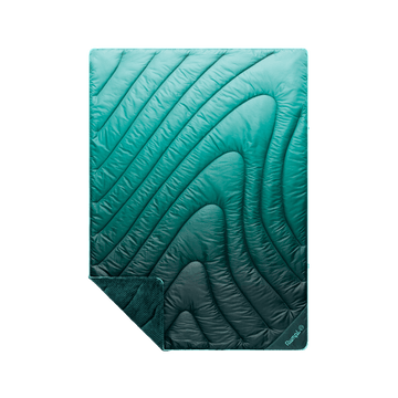 Rumpl Fleece Puffy Throw Blanket - Jade Fade Fleece Puffy Throw Blanket - Jade Fade | Rumpl Blankets For Everywhere Printed Fleece Puffy