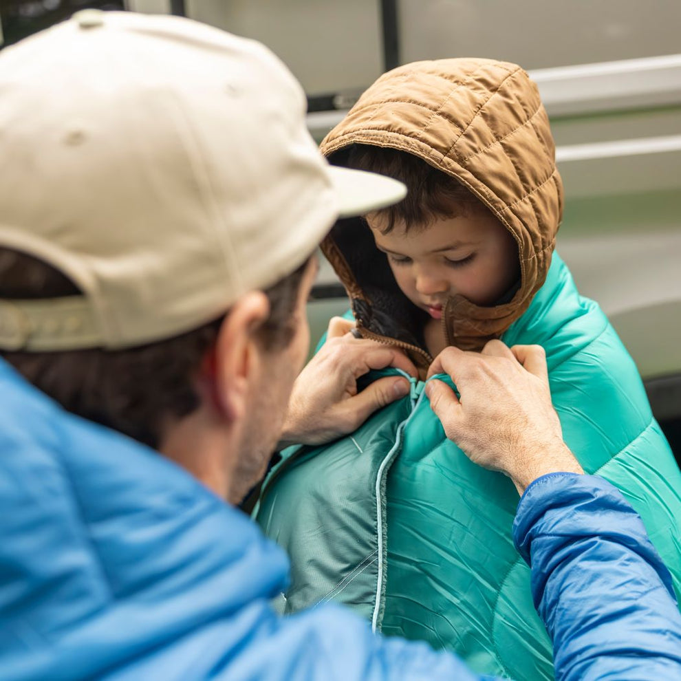 Rumpl Fleece Puffy Throw Blanket - Jade Fade Fleece Puffy Throw Blanket - Jade Fade | Rumpl Blankets For Everywhere Printed Fleece Puffy