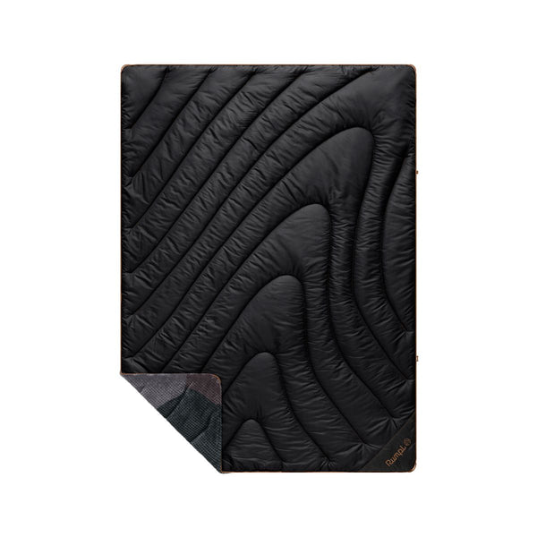 Rumpl Fleece Puffy Throw Blanket - Puzzled Black Fleece Puffy Throw Blanket - Puzzled Black | Rumpl Blankets For Everywhere Printed Fleece Puffy