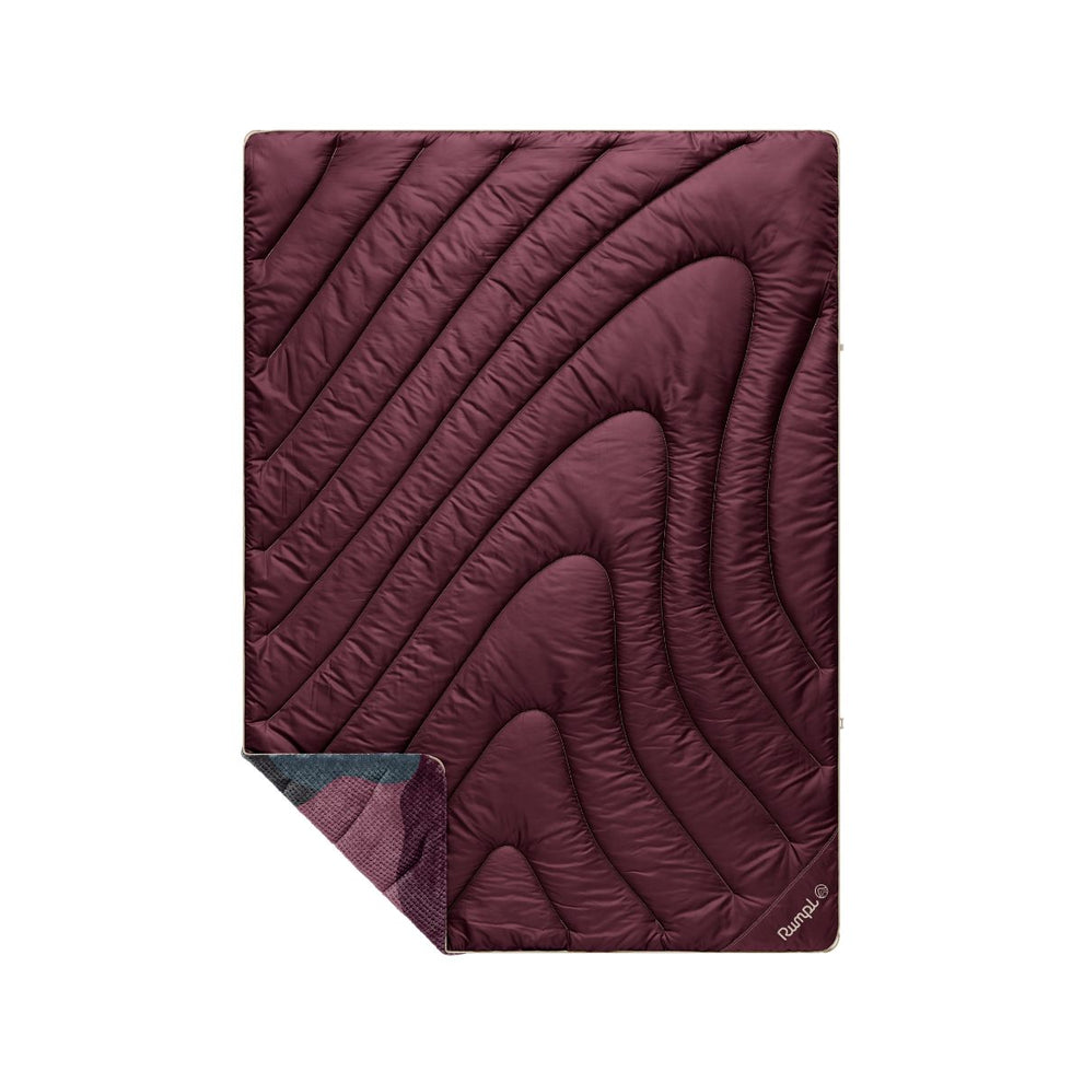 Rumpl Fleece Puffy Throw Blanket - Puzzled Fig Fleece Puffy Throw Blanket - Puzzled Fig | Rumpl Blankets For Everywhere Printed Fleece Puffy