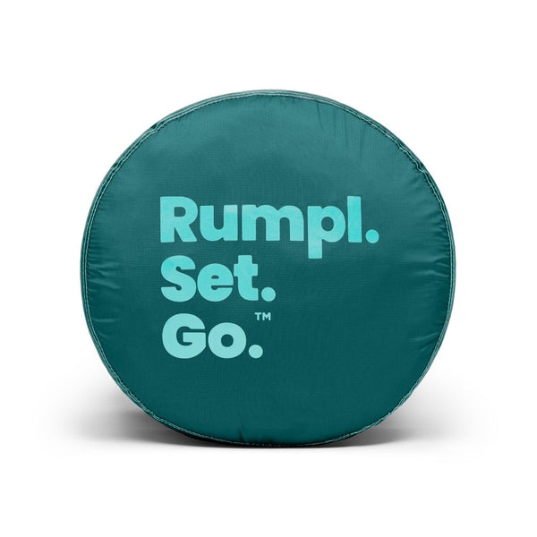 Rumpl Fleece Puffy Mini Blanket - Jade Fade Fleece Puffy Mini Blanket - Jade Fade | Rumpl Blankets For Everywhere Printed Fleece Puffy