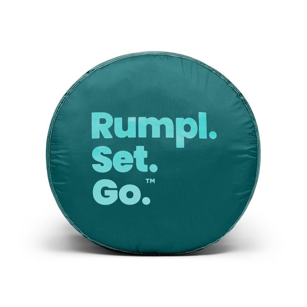 Rumpl Fleece Puffy Mini Blanket - Jade Fade Fleece Puffy Mini Blanket - Jade Fade | Rumpl Blankets For Everywhere Printed Fleece Puffy