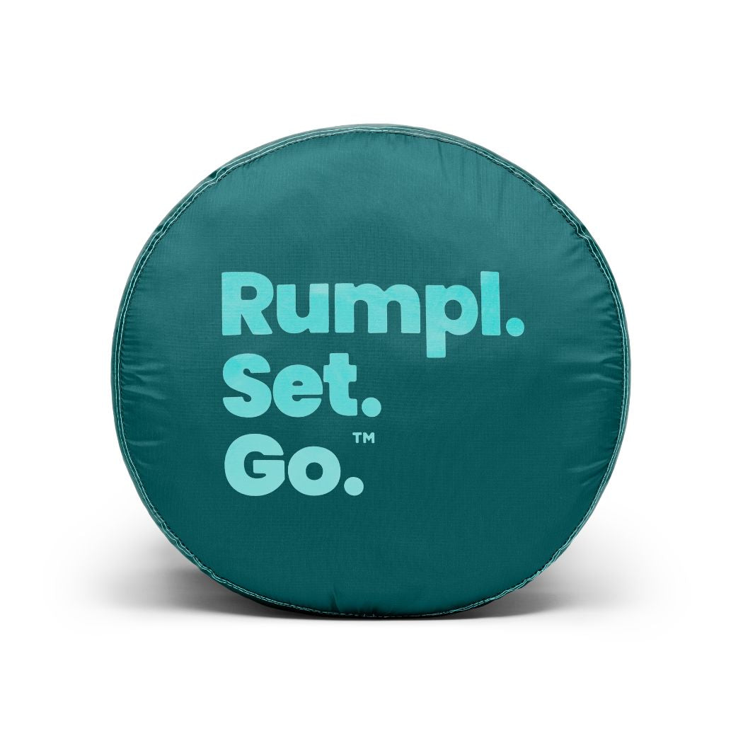 Rumpl Fleece Puffy Mini Blanket - Jade Fade Fleece Puffy Mini Blanket - Jade Fade | Rumpl Blankets For Everywhere Printed Fleece Puffy