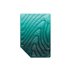 Fleece Puffy Blanket - Jade Fade