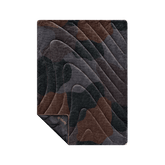 Rumpl Fleece Puffy Throw Blanket - Puzzled Black Fleece Puffy Throw Blanket - Puzzled Black | Rumpl Blankets For Everywhere Printed Fleece Puffy