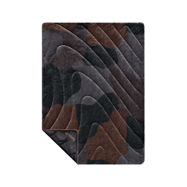 Rumpl Fleece Puffy Throw Blanket - Puzzled Black Fleece Puffy Throw Blanket - Puzzled Black | Rumpl Blankets For Everywhere Printed Fleece Puffy