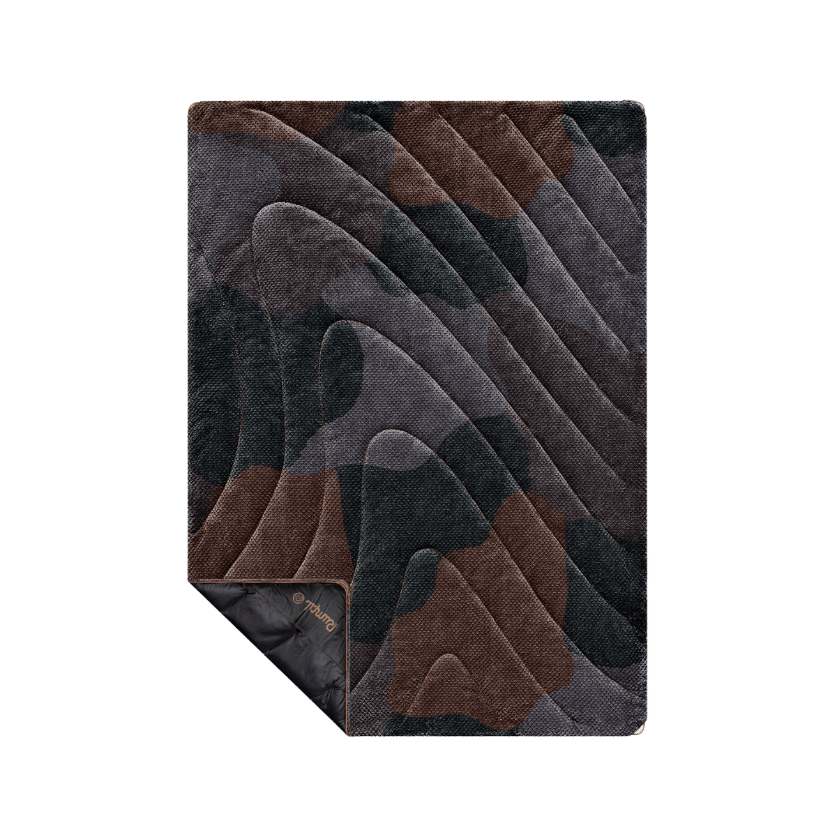 Rumpl Fleece Puffy Throw Blanket - Puzzled Black Fleece Puffy Throw Blanket - Puzzled Black | Rumpl Blankets For Everywhere Printed Fleece Puffy