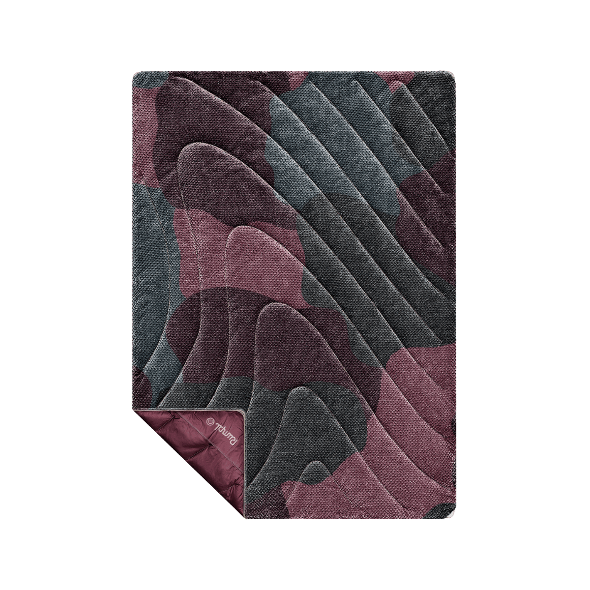 Rumpl Fleece Puffy Throw Blanket - Puzzled Fig Fleece Puffy Throw Blanket - Puzzled Fig | Rumpl Blankets For Everywhere Printed Fleece Puffy