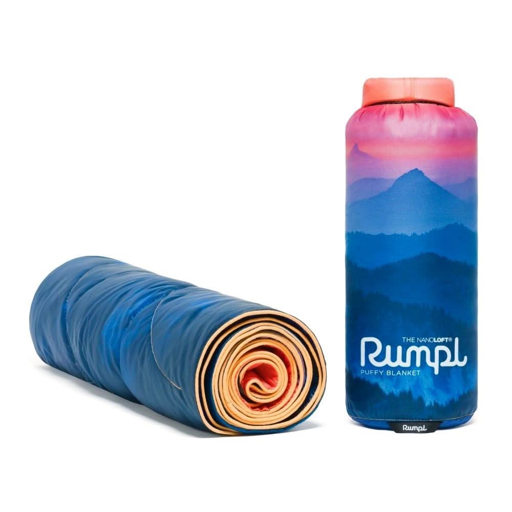 NanoLoft® Travel Blanket Alpenglow Rumpl Blankets for Everywhere