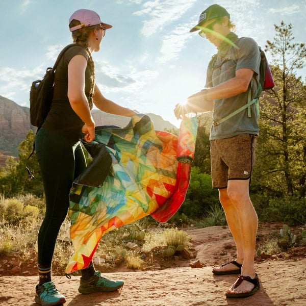 Rumpl NanoLoft® Travel Blanket - Geo Printed Nanoloft Travel