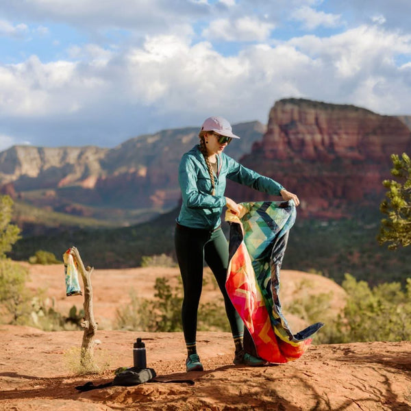 Rumpl NanoLoft® Travel Blanket - Geo Printed Nanoloft Travel