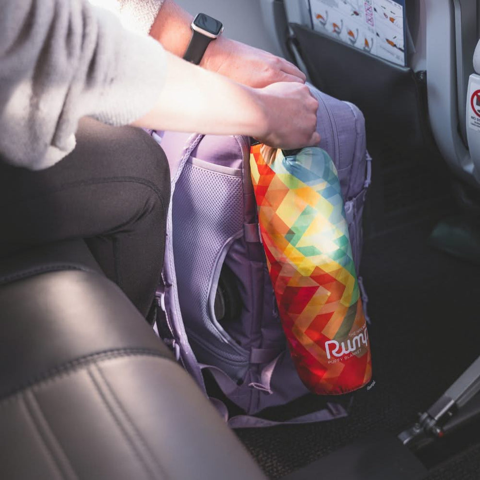 Rumpl NanoLoft® Travel Blanket - Geo Printed Nanoloft Travel