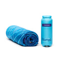 Rumpl NanoLoft® Travel Blanket - Nicole Mclaughlin - Mist Blue Printed Nanoloft Travel