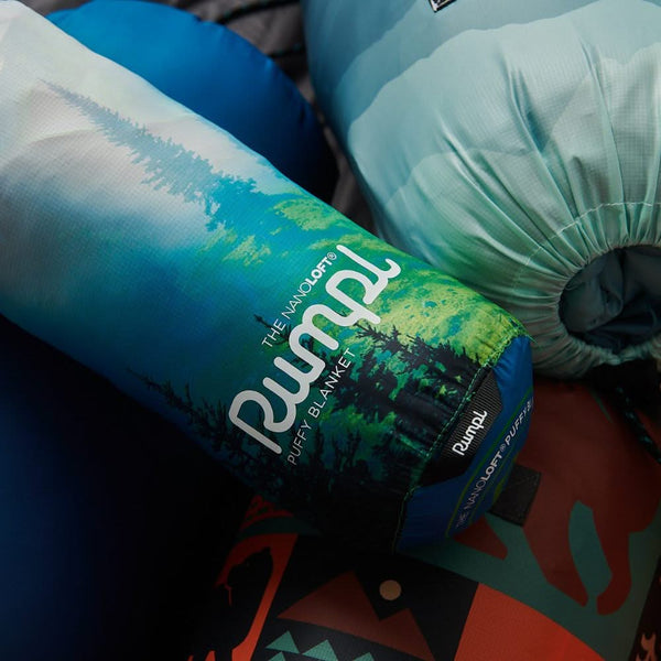 Rumpl NanoLoft® Travel Blanket - Olympic Fog NanoLoft® Travel Blanket - Olympic Fog | Rumpl Blankets for Everywhere Printed Nanoloft Travel