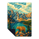 Rumpl Original Puffy Blanket - Banff National Park Original Puffy Blanket - Banff National Park | Rumpl Blankets For Everywhere Printed Original