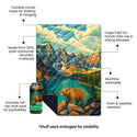 Rumpl Original Puffy Blanket - Banff Original Puffy Blanket - Banff National Park | Rumpl Blankets For Everywhere Printed Original