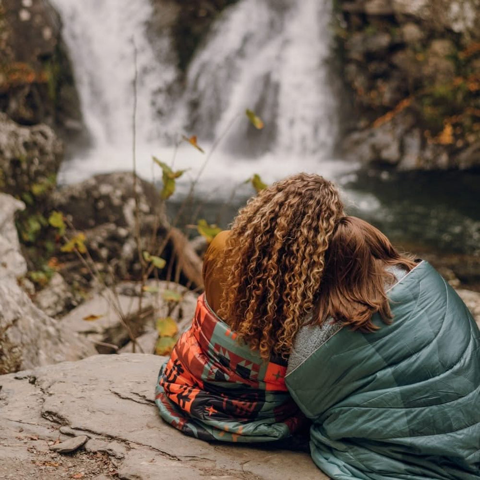 Original Puffy Blanket Cascade Fade Rumpl