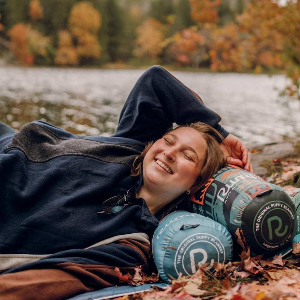 Original Puffy Blanket Cascade Fade Rumpl