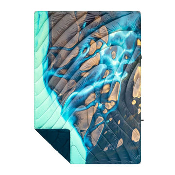 Rumpl Original Puffy Blanket - Chris Burkard - Thjorsa Original Puffy Blanket - Chris Burkard - Thjorsa  | Rumpl Blankets For Everywhere Printed Original