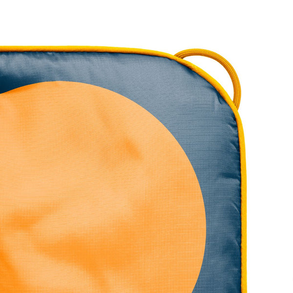 Rumpl Original Puffy Blanket - Crystal Worl - Eagle & Sun Original Puffy Blanket - Eagle & Sun - Ch’Áak’ ḴA G̱Agaan | Rumpl x Crystal Worl Printed Original