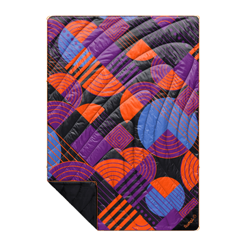 Rumpl Original Puffy Blanket - Deep Violet Discoid Original Puffy Blanket - Deep Violet Discoid | Rumpl Blankets For Everywhere Printed Original