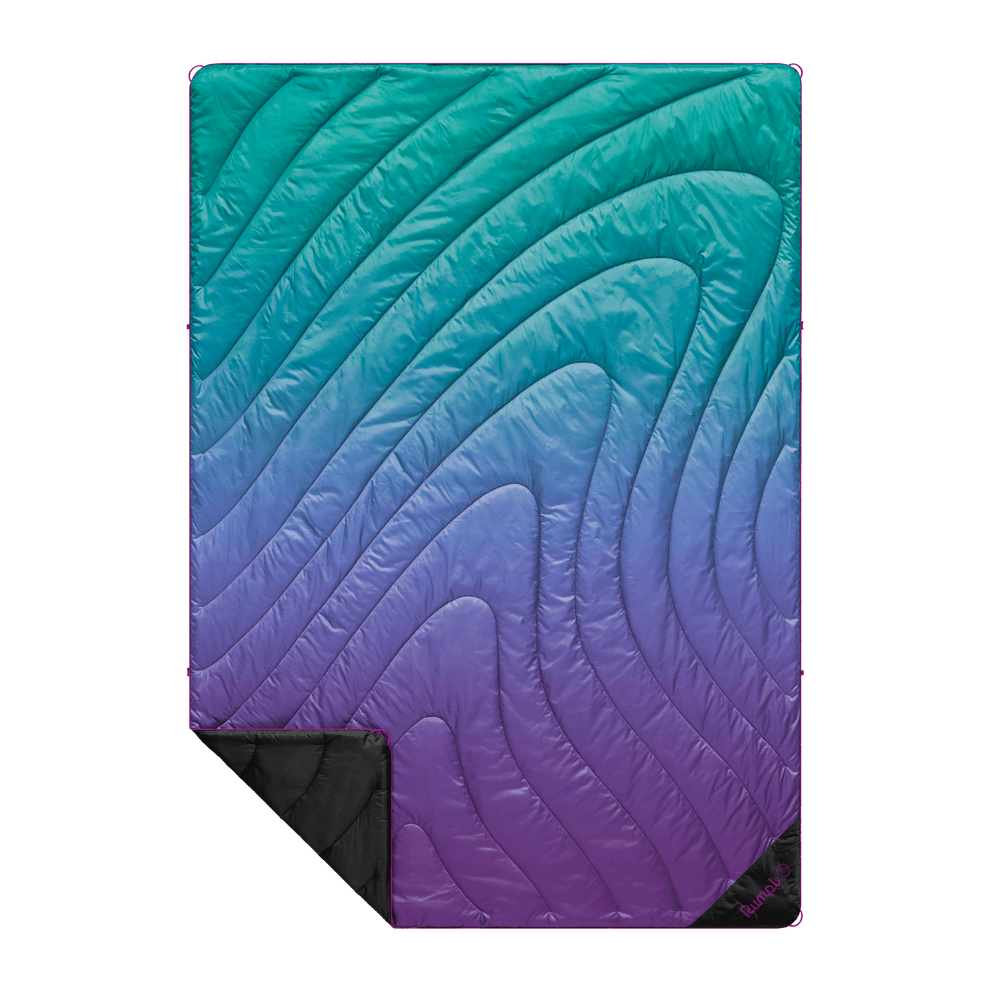 Rumpl Original Puffy Blanket - Deep Violet Fade Original Puffy Blanket - Deep Violet Fade | Rumpl Blankets For Everywhere Printed Original