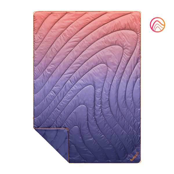 Rumpl Original Puffy Blanket - Dusk Fade - Custom Original Puffy Blanket - Dusk Fade | Rumpl Blankets For Everywhere Printed Original