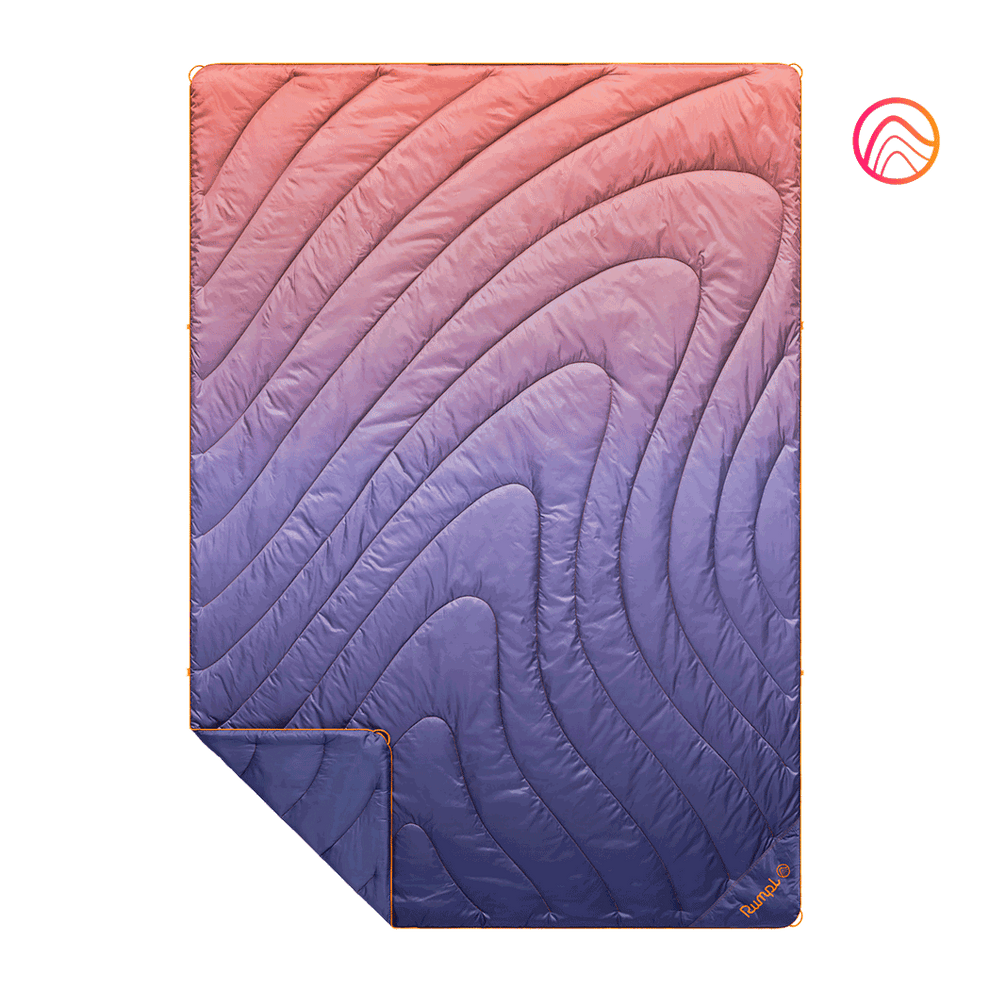 Rumpl Original Puffy Blanket - Dusk Fade - Custom Original Puffy Blanket - Dusk Fade | Rumpl Blankets For Everywhere Printed Original