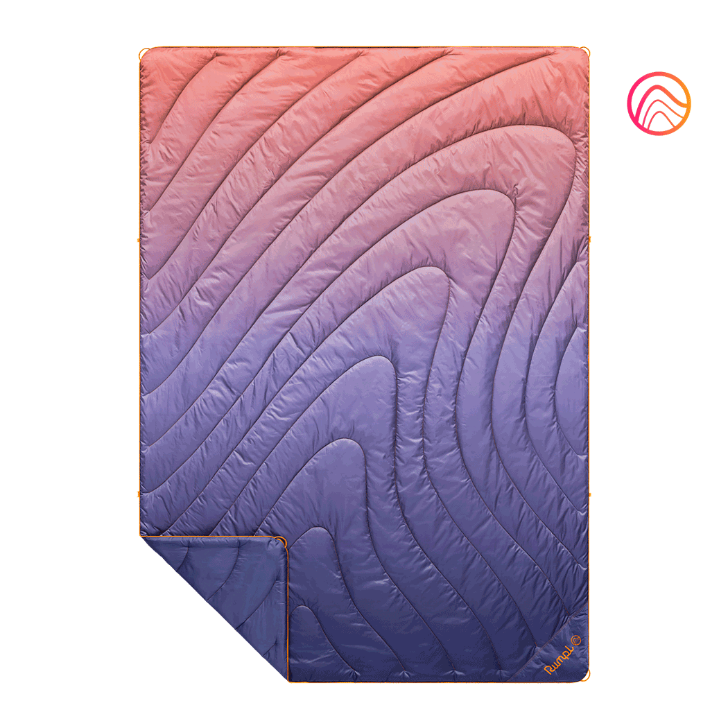 Rumpl Original Puffy Blanket - Dusk Fade - Custom Original Puffy Blanket - Dusk Fade | Rumpl Blankets For Everywhere Printed Original